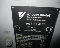 Maschine: MOTOMAN YASKAWA PX1450 Lackierroboter