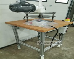 Maschine: REITZ EHSP522 Prägemaschinen Flächenpresse 