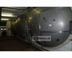 Maschine: SCHOLTEN TANKS R10 Edelstahltank, liegend, Volumen: 85 m³