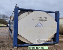 Maschine:  Containertank V23 Edelstahltank 28.500 L V4A isoliert beheizbar