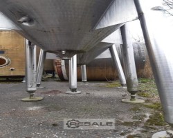 Maschine: SCHOLTEN TANKS R33 Edelstahltank, stehend, Volumen: 2,7 m³