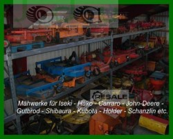 Maschine: ISEKI ZM 160 Großflächenmäher