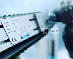 Maschine: DIE MAGNETPROFIS WF2500+2400 Winkelband Steilförderer PVC Gurt Förderband