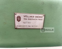 Maschine: VOLLMER PMH Stauchmaschinen