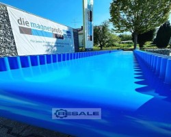 Maschine: DIE MAGNETPROFIS FB5000 Förderband Fördertechnik Flachförderband FDA FOOD