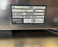 Maschine: MEMMERT U 10 Wärmeschrank