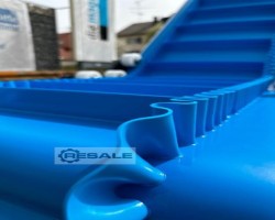 Maschine: DIE MAGNETPROFIS WF800+2000 Austragsförderband Steigförderer Schrägband L-Band