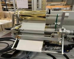 Maschine: BAIER Geba 6 hot stamping press Stanztiegel