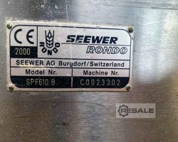 Maschine: SEEWER RONDO Jumbolino SPF 610 B Feingebäckanlage / Schneidetisch für Croissants