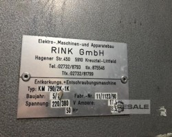 Maschine: RINK KM 790 /2k-1K Entschrauber
