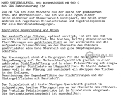 Maschine: DECKEL MAHO MH 500 C Universalfräsmaschinen