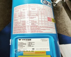 Maschine: VETTER AS1 25-2,1 Säulenschwenkkran mit Kettenzug 125kg