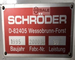 Maschine: SCHRöDER MSS 3000/3 Tafelscheren