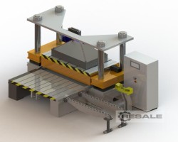 Maschine: HIDROBRASIL PH4C 40T Formenöffner-Schließer mit 40 Tonnen Presskraft