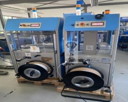 Maschine: SCHNEIDER OZGA SO 2004 Q + SO 2004 L Umreifungsmaschinen vollautomatisch