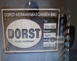 Maschine: DORST TPA-180 Pulver-Verdichtungspressen