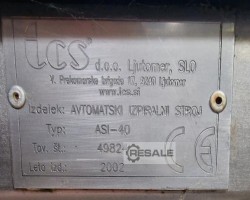 Maschine: ICS ASI 40 Abfüllmaschinen