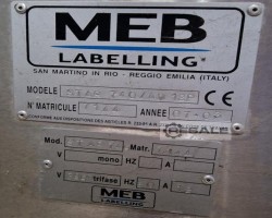 Maschine: MEB STAR 740 / AD 12 P Etikettiermaschinen
