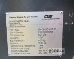 Maschine: DS AUTOMOTION FTS KM-016 Fahrerloses Transportfahrzeug