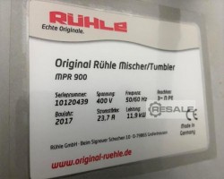 Maschine: RUHLE MPR 900 Mischer