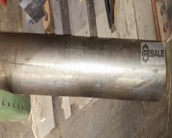 Maschine: N.N. 1.4104, X14CrMoS17, D150x1057m Edelstahl, Rundstahl, Lagerauflösung,