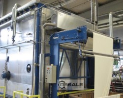 Maschine: ZIMMER THERMOCURE UHD3 Härtungsmaschine für Gewebe / Kantenschneider Zimmer