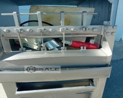 Maschine: RUHLE GFR 450 Frozen block cutter Gefrierfleischschneider