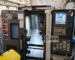 Maschine: DOOSAN LYNX 2100A + ROBOTEC APC7 CNC Drehmaschinen