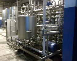 Maschine: APV / ZAMET / AMOS Line Herstellung von Apfelsaft und -konzentrat