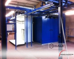 Maschine: HANDELSAGENTUR BENECKE  Pulverbeschichtungsanlage Ofen, Kabine, etc.