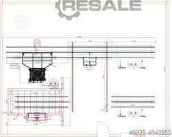 Maschine: HANDELSAGENTUR BENECKE  Pulveranlage mit Querverschub