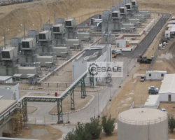 Maschine: SIEMENS SGT-600 GT Gasturbinen-Kraftwerk