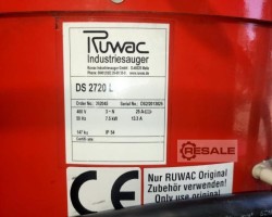 Maschine: RUWAC DS 2720L Industriesauger