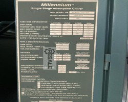 Maschine: YORK Millenium Single Stage Kühler