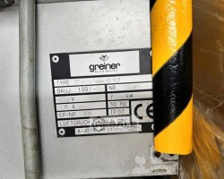 Maschine: GREINER R3 Stapelung