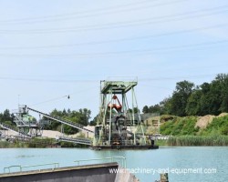 Maschine: RIEDINGER SG 40 K (4,5 cbm) Schwimmbagger