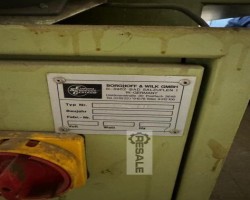 Maschine: BORGHOFF + WILK  Verpackungsmaschine