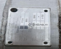 Maschine: BOLZ Sterile tank Aisi 316 Rührwerktanks