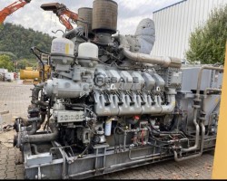 Maschine: MTU V12 1937 KVA Notstromgeneratoren