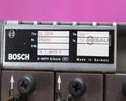 Maschine: BOSCH CC 220N 074031 CNC Steuerung Servo Netzteil