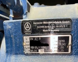 Maschine: AERZENER VM 37 R Schraubenverdichter / Schraubenkompressor