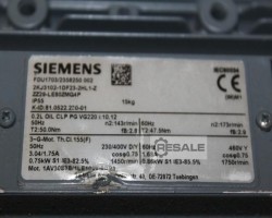 Maschine: SIEMENS 2KJ3102-1DF23-2HL1-Z FDU1703/2 Getriebemotor