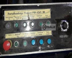 Maschine: WEIPERT PBS 4280 Blockbandsägen
