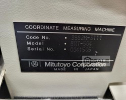 Maschine: MITUTOYO BRT 504 Koordinatenmessmaschinen