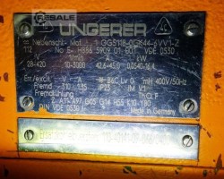 Maschine: UNGERER 1 GG5118-0GK44-6VV1-Z Frequenzgeregelter Antriebsmotor