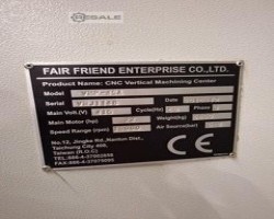 Maschine: FEELER VMP 45 CNC Bearbeitungszentren