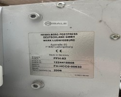Maschine: HEIDELBERG STAHLFOLDER PFH-82 Falzmaschinen