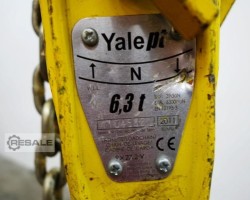 Maschine: YALE PT6300 Ratschenzug - Kettenzug