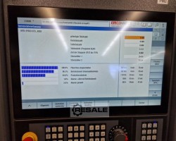 Maschine: EMCO HT65-SMYB-Powermill G1 Bigbore CNC Doppelspindeldrehmaschinen