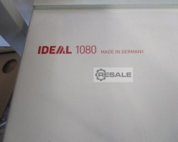 Maschine: IDEAL 1080 HEBELSCHNEIDER